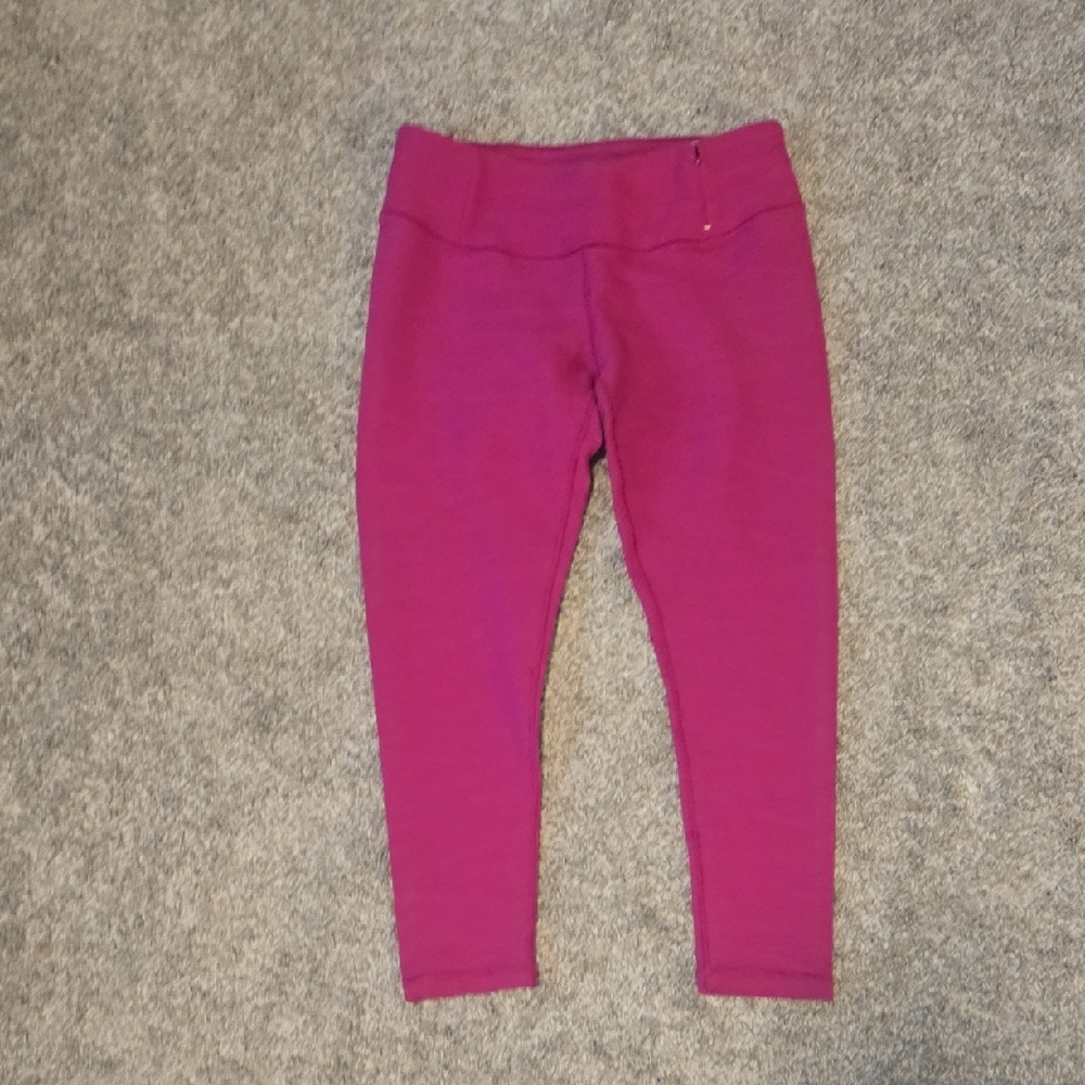 Nike, Calia, UA Women's Leggings - Black, Pink, and Gray - Picture 7 of 8